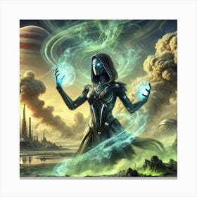 Duchess Valeriana Environmental Manipulation Sci Fi Canvas Print