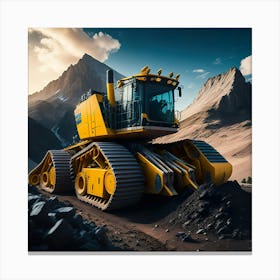 Buldozer Mountain (46) Canvas Print