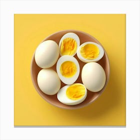 Hard Boiled Eggs Canvas Print