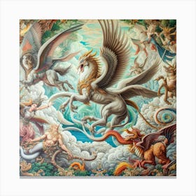 Angels And Demons Canvas Print