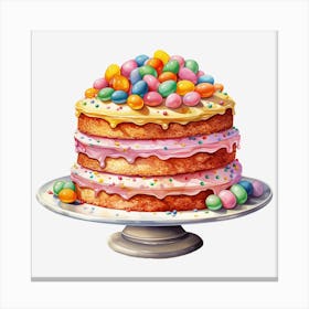 Easter Cake 4 Canvas Print