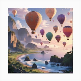 Hot Air Balloons 2 Canvas Print