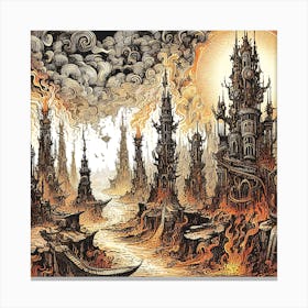 Etherian Realms Canvas Print