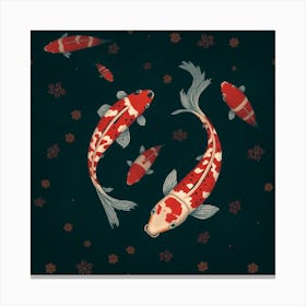 Koi Fish 93 Canvas Print