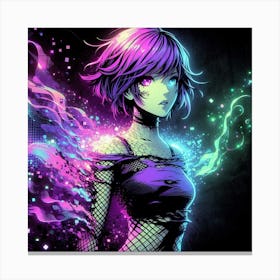 Anime Girl Canvas Print