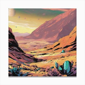 Desert Landscape 2 Canvas Print