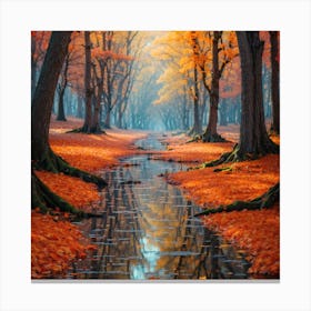 Autumn Forest Canvas Print