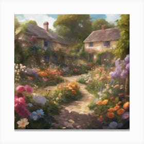 Fairy Garden 1 Canvas Print