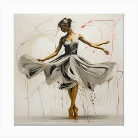 Ballerina Canvas Print