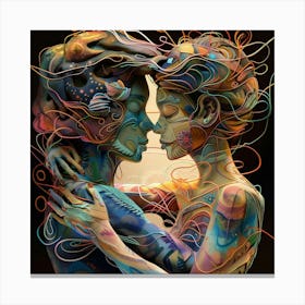 A Fantastical Love Canvas Print