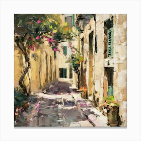 Alleyway Mallorca 1 Canvas Print