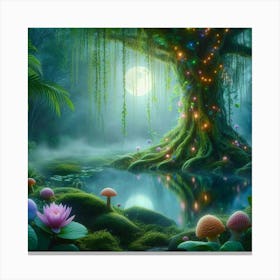 Fairy Forest 3 Canvas Print