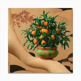 Asian Garden Canvas Print