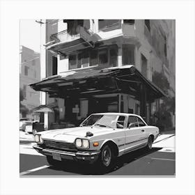 Toyota Celica 2 Canvas Print