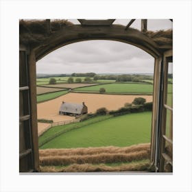 View From A Window Canvas Print