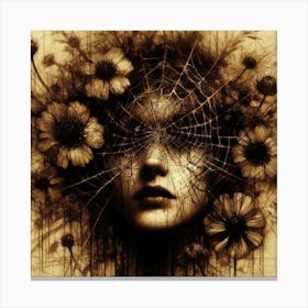 Spiderwebs Canvas Print