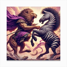 The Battle Canvas Print