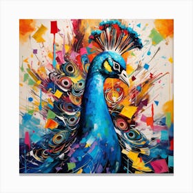 Peacock 2 Canvas Print