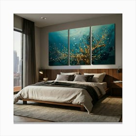 Coral Reef Wall Art Canvas Print