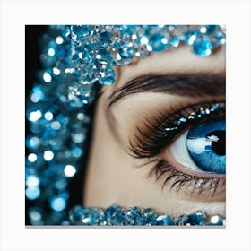 Blue Eye 1 Canvas Print