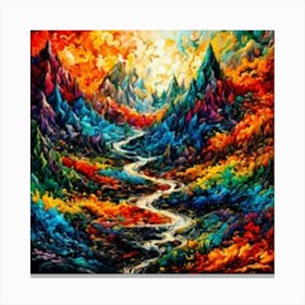 Rainbow Valley Canvas Print