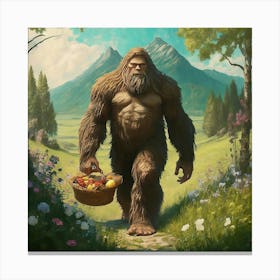 Bigfoot 2 Canvas Print