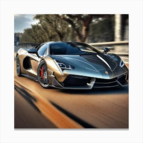 Lamborghini 143 Canvas Print