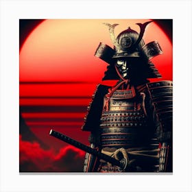 Samurai Canvas Print