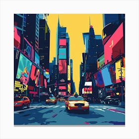 Times Square NY Canvas Print