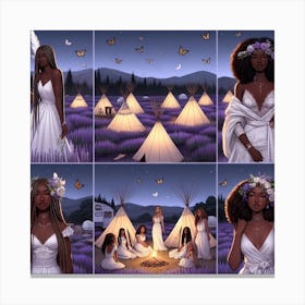 Teepee Canvas Print