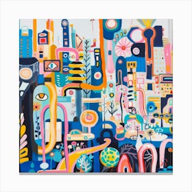 Cityscape 43 Canvas Print