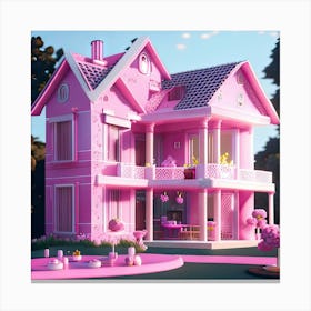 Barbie Dream House (995) Canvas Print