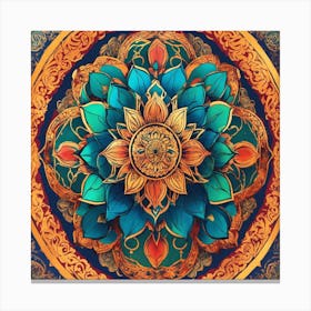 A Beautiful Symbol For Printing On Clothing (2) Canvas Print