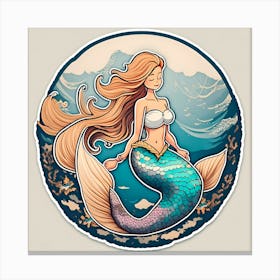 Mermaid 1 Canvas Print