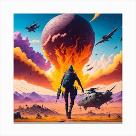 Post Apocalypse Canvas Print