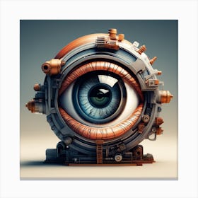 Eye Of The Machine Canvas Print