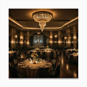 Ballroom 2 Canvas Print