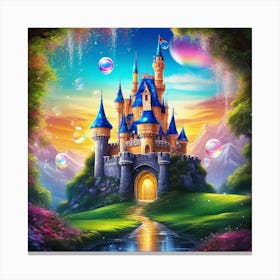 Cinderella Castle 16 Canvas Print