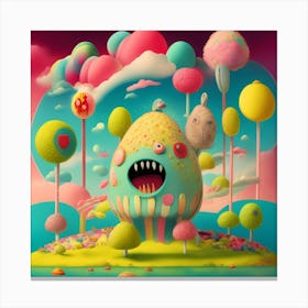 Candy Land party Canvas Print