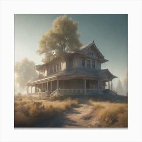Haunted House 18 Canvas Print