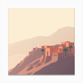 Desert Landscape Canvas Print