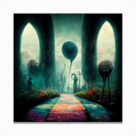 Finding peace in here Canvas Print
