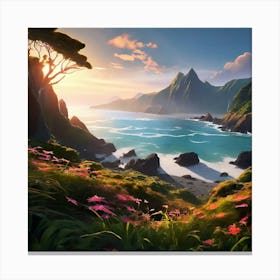 Egmont National Park New Zealand 1 Canvas Print