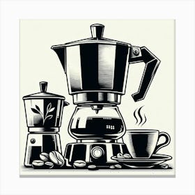 Coffee Maker 8 Canvas Print