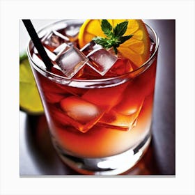 Tequila Cocktail Canvas Print