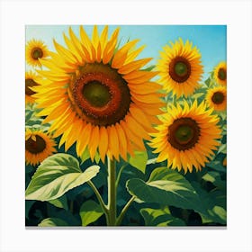 Sunflowers 2 Canvas Print