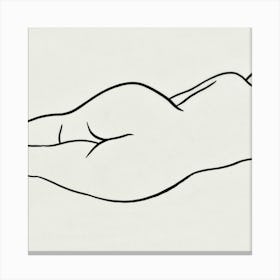 Nude Nude Canvas Print