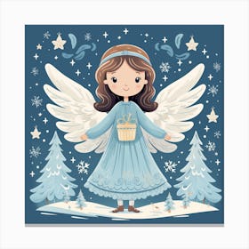 Christmas Angel 2 Canvas Print