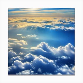 Sky And Clouds Canvas Print