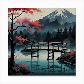 Asian Landscape Painting 1 Canvas Print